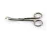 Forbici curve - punte alterne - 14,5 cm