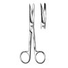 Forbici curve - punte alterne - 14,5 cm
