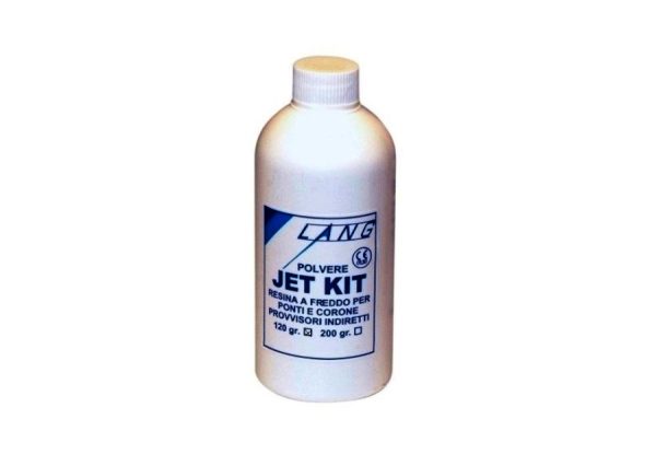 Jet Kit resina per ponti e corone provvisori - Ricambio Polvere