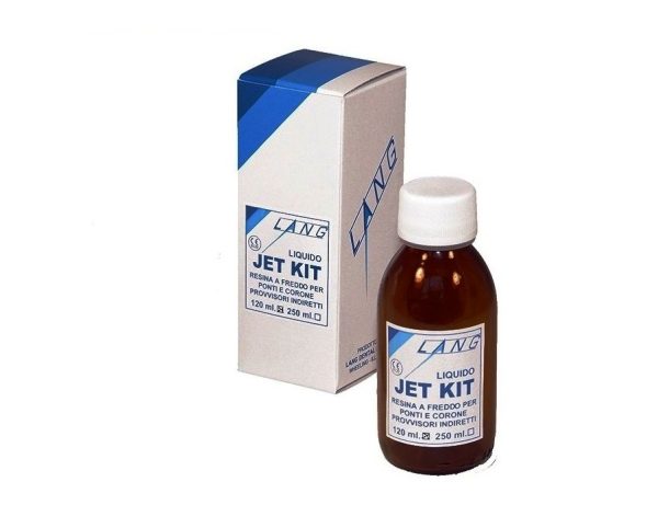 Jet Kit resina per ponti e corone provvisori - Ricambio Liquido
