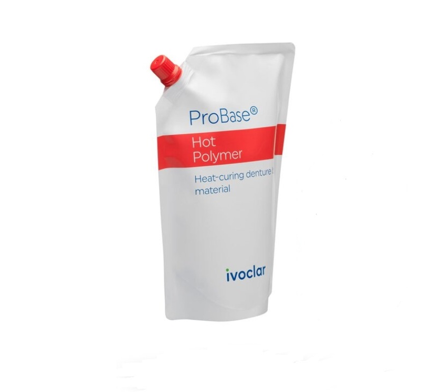 ProBase Hot Resina a caldo rosa o rosa venata polvere 500gr Ivoclar